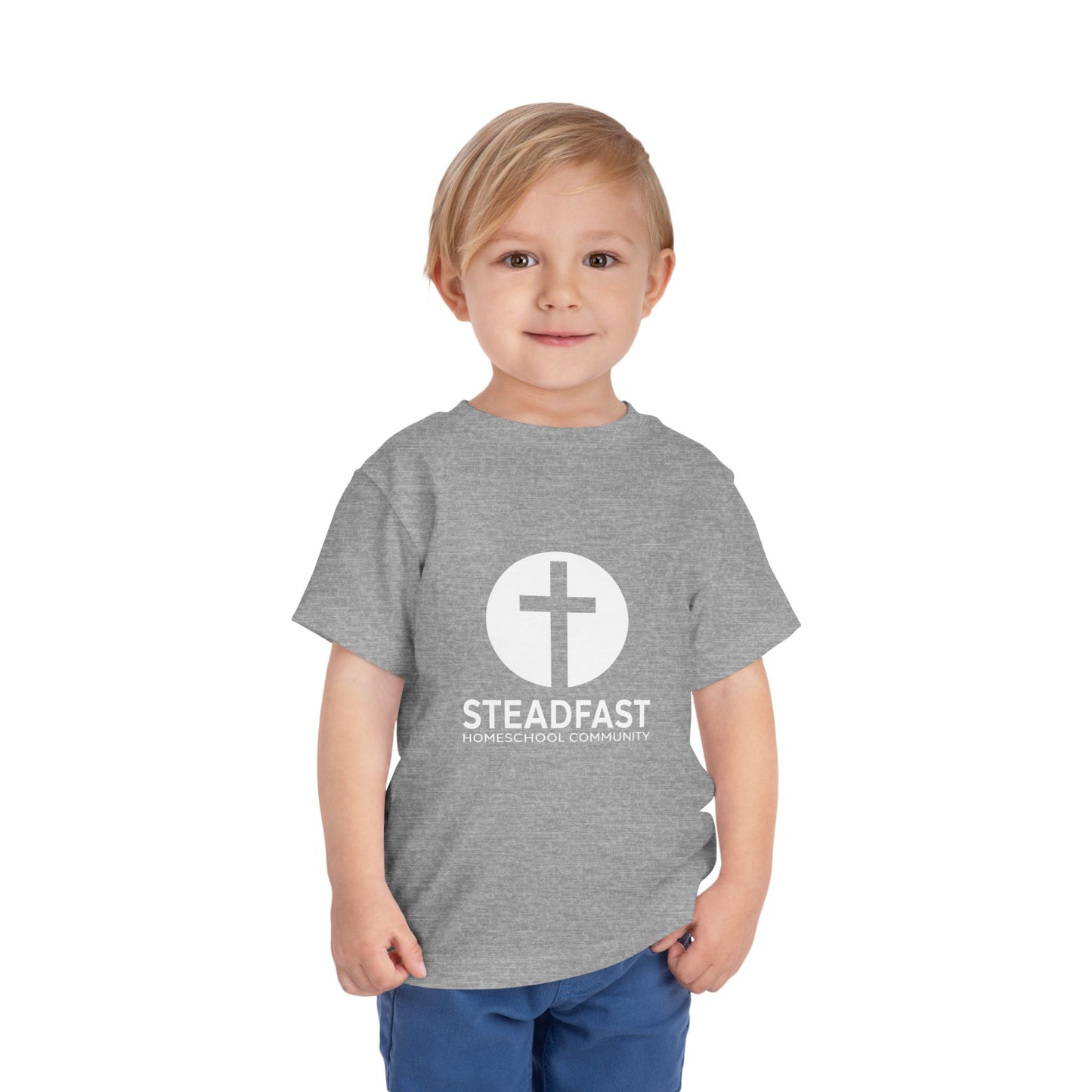 Toddler T-Shirt, Steadfast - White Logo