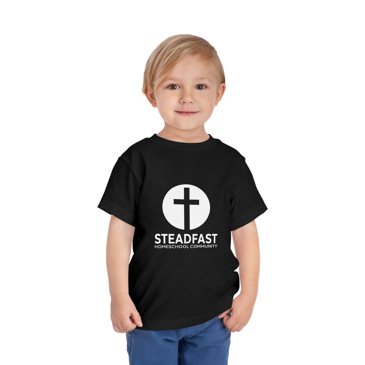 Toddler T-Shirt, Steadfast - White Logo