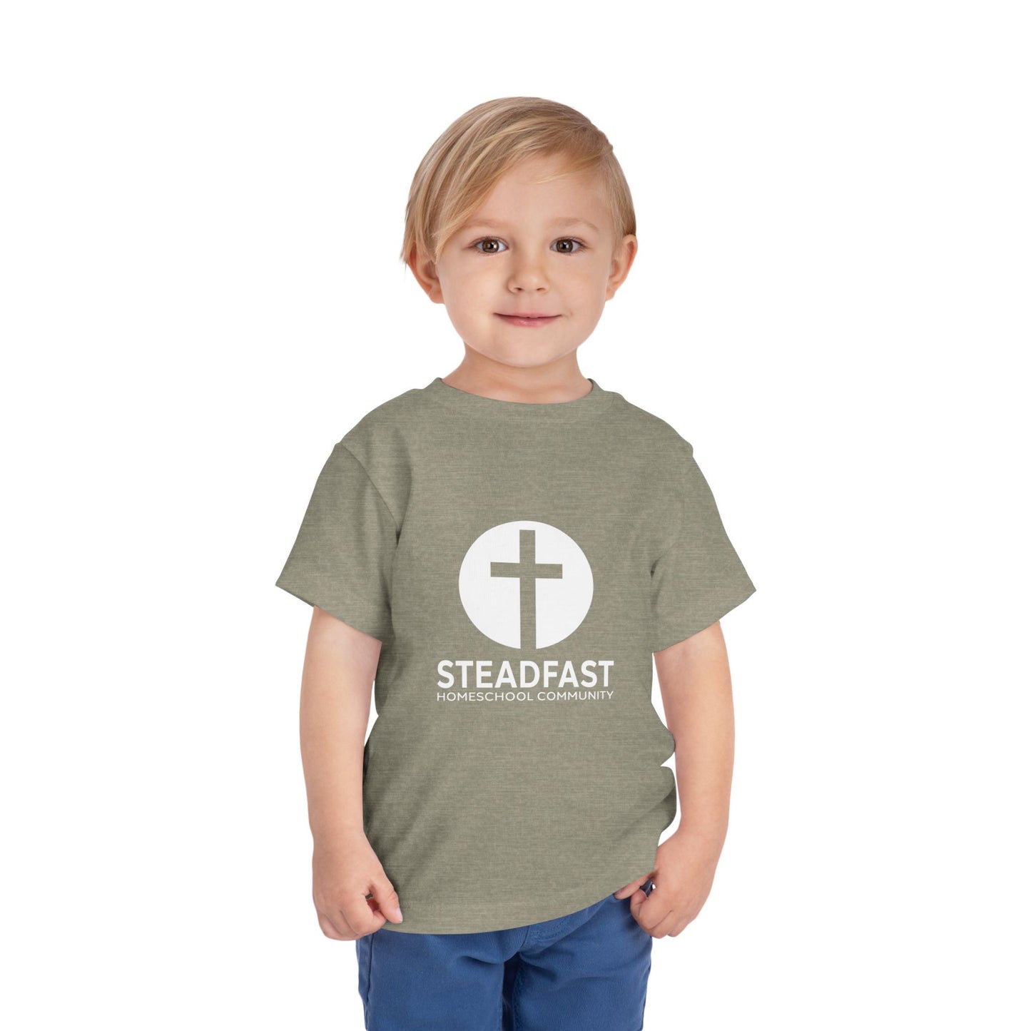 Toddler T-Shirt, Steadfast - White Logo