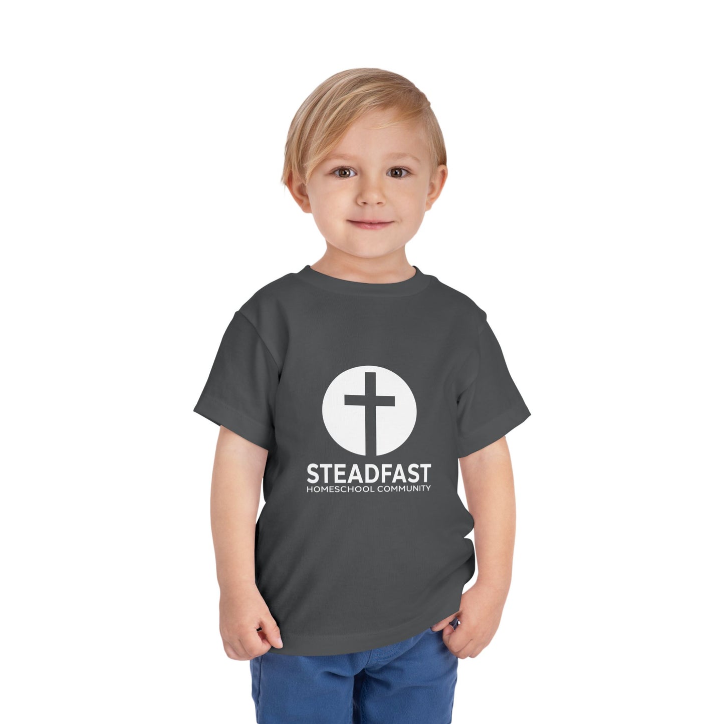 Toddler T-Shirt, Steadfast - White Logo