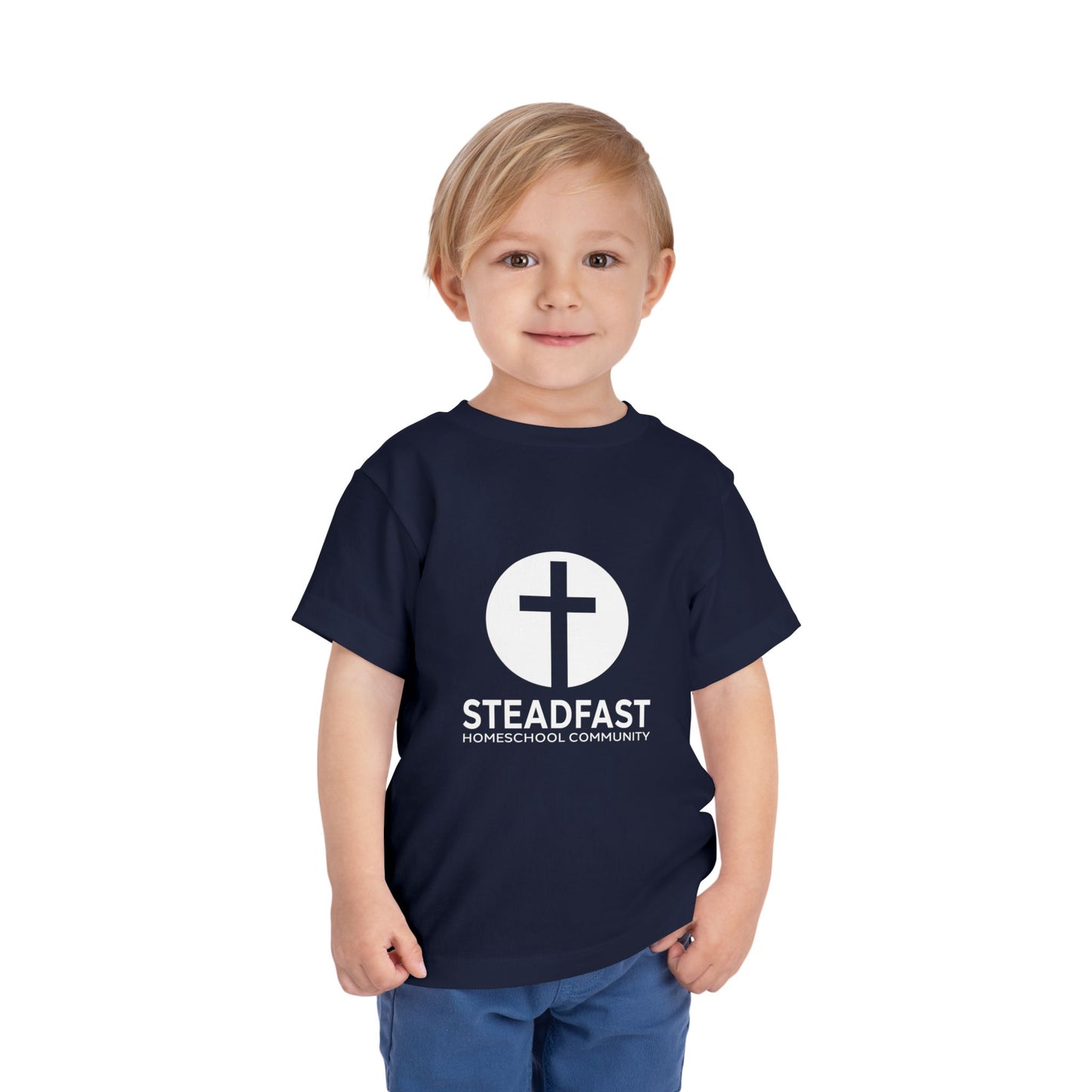 Toddler T-Shirt, Steadfast - White Logo