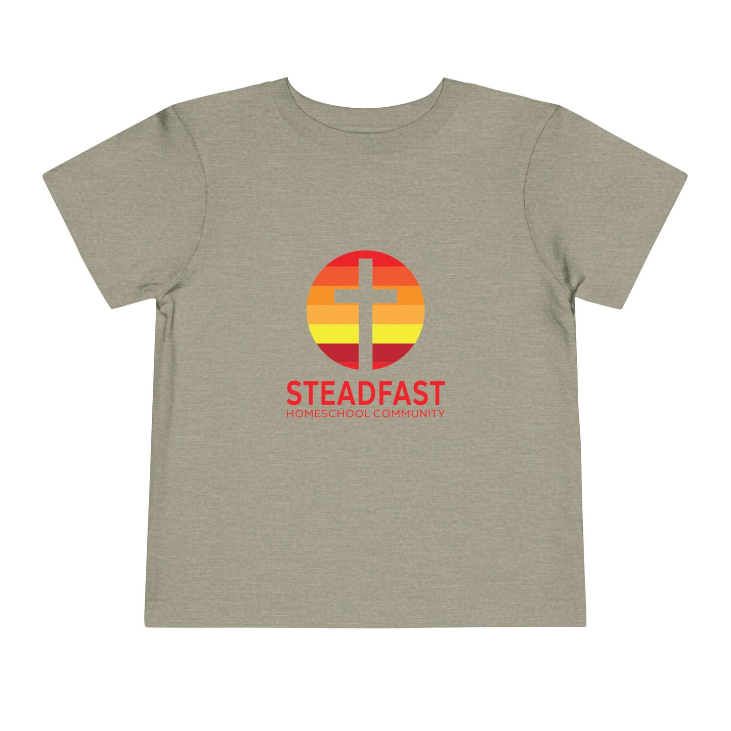Toddler T-Shirt, Steadfast Logo - Red