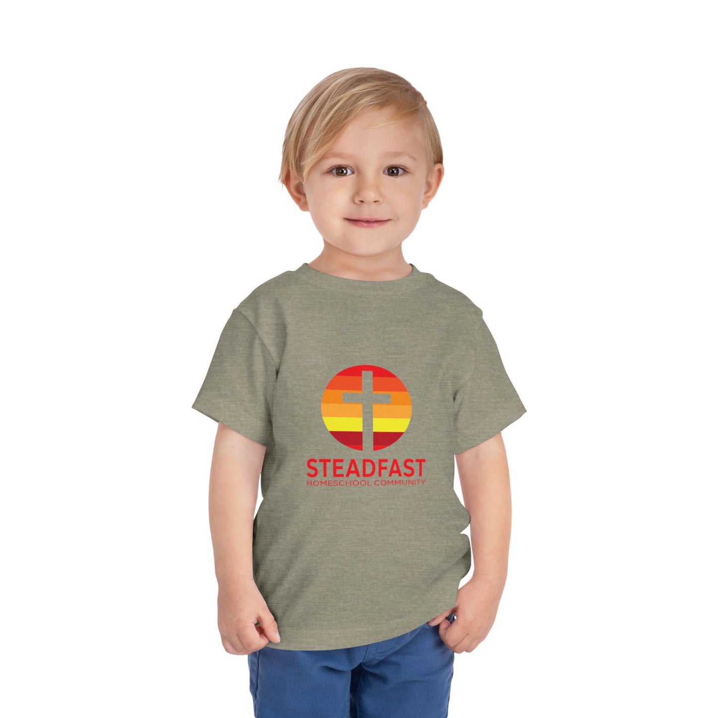 Toddler T-Shirt, Steadfast Logo - Red