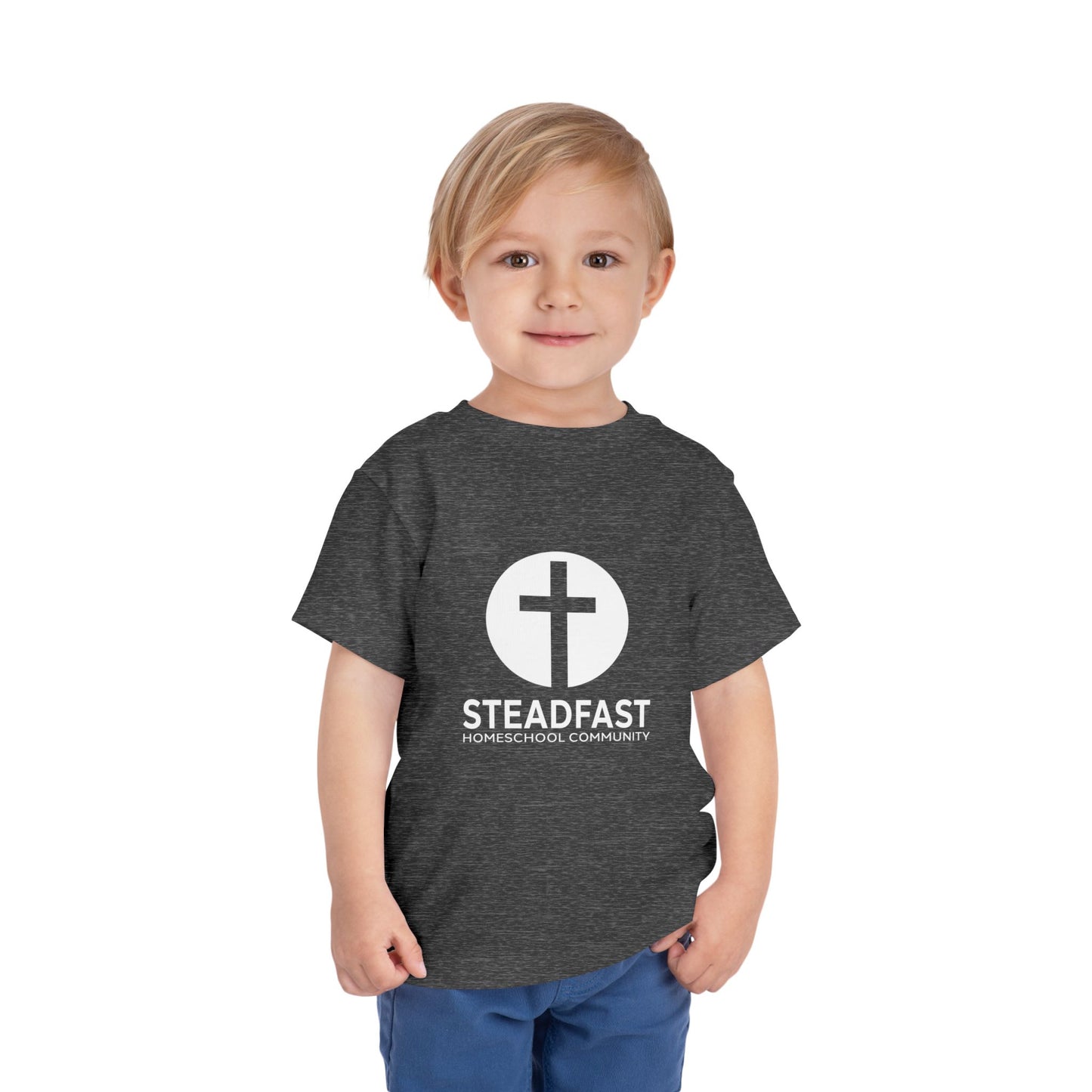 Toddler T-Shirt, Steadfast - White Logo