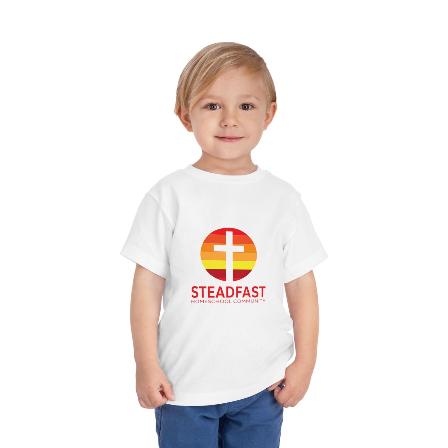 Toddler T-Shirt, Steadfast Logo - Red