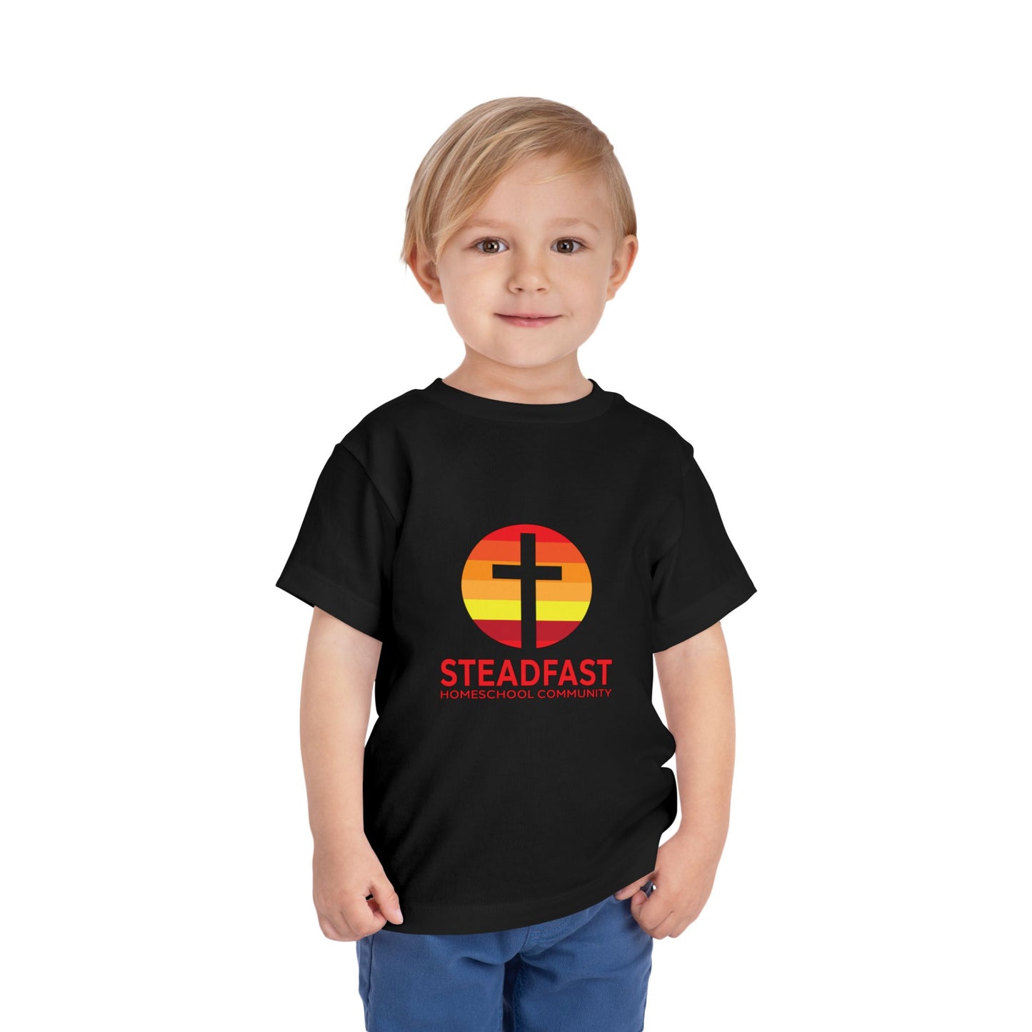 Toddler T-Shirt, Steadfast Logo - Red