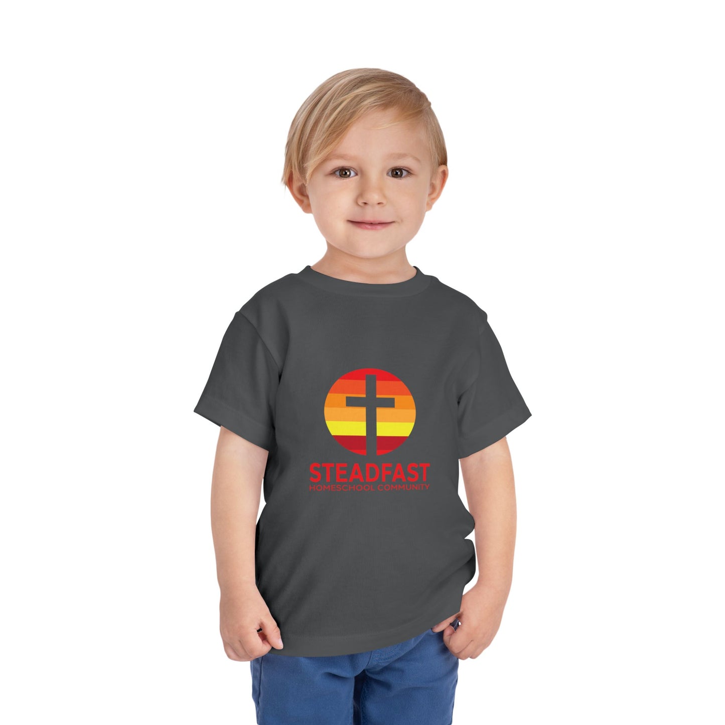 Toddler T-Shirt, Steadfast Logo - Red