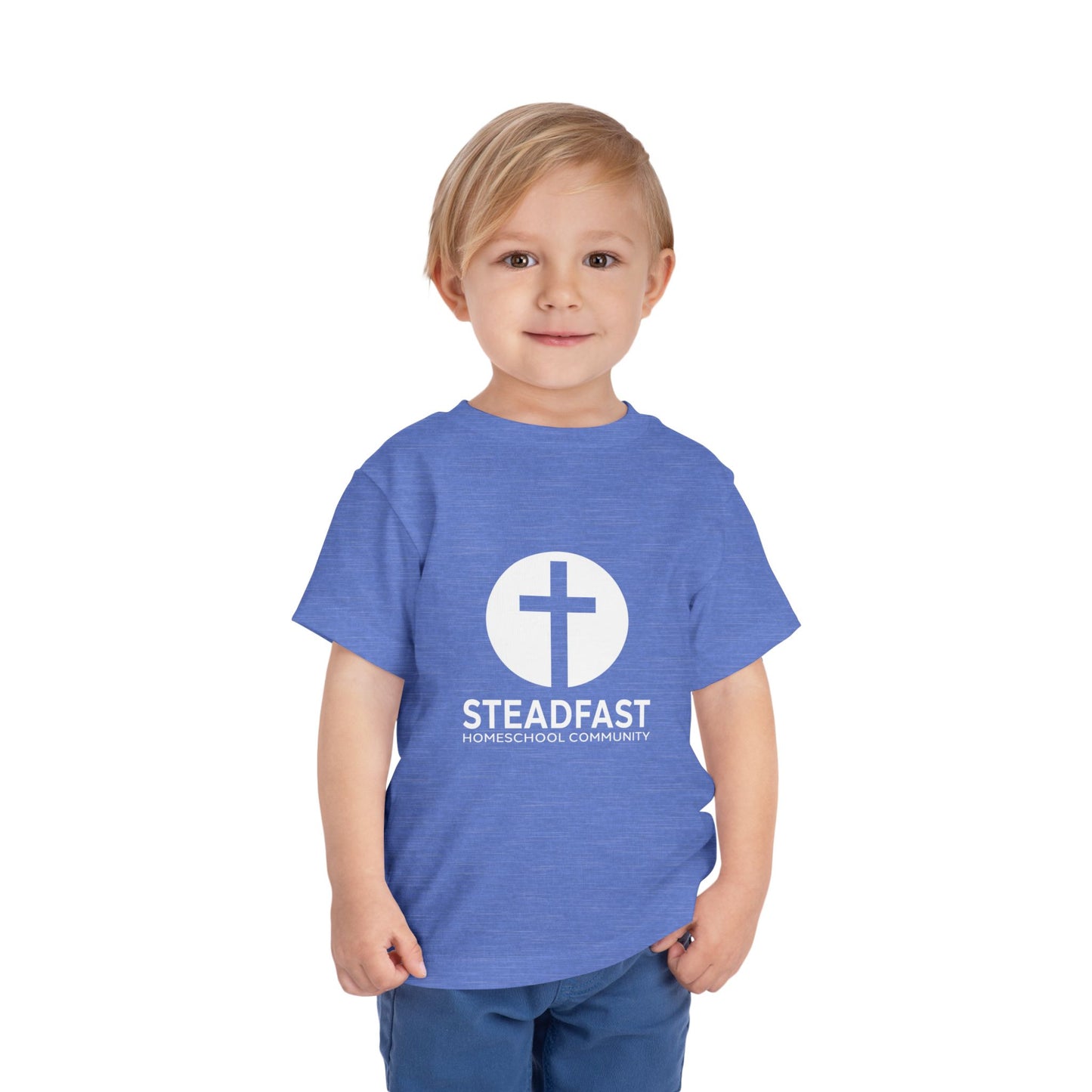 Toddler T-Shirt, Steadfast - White Logo