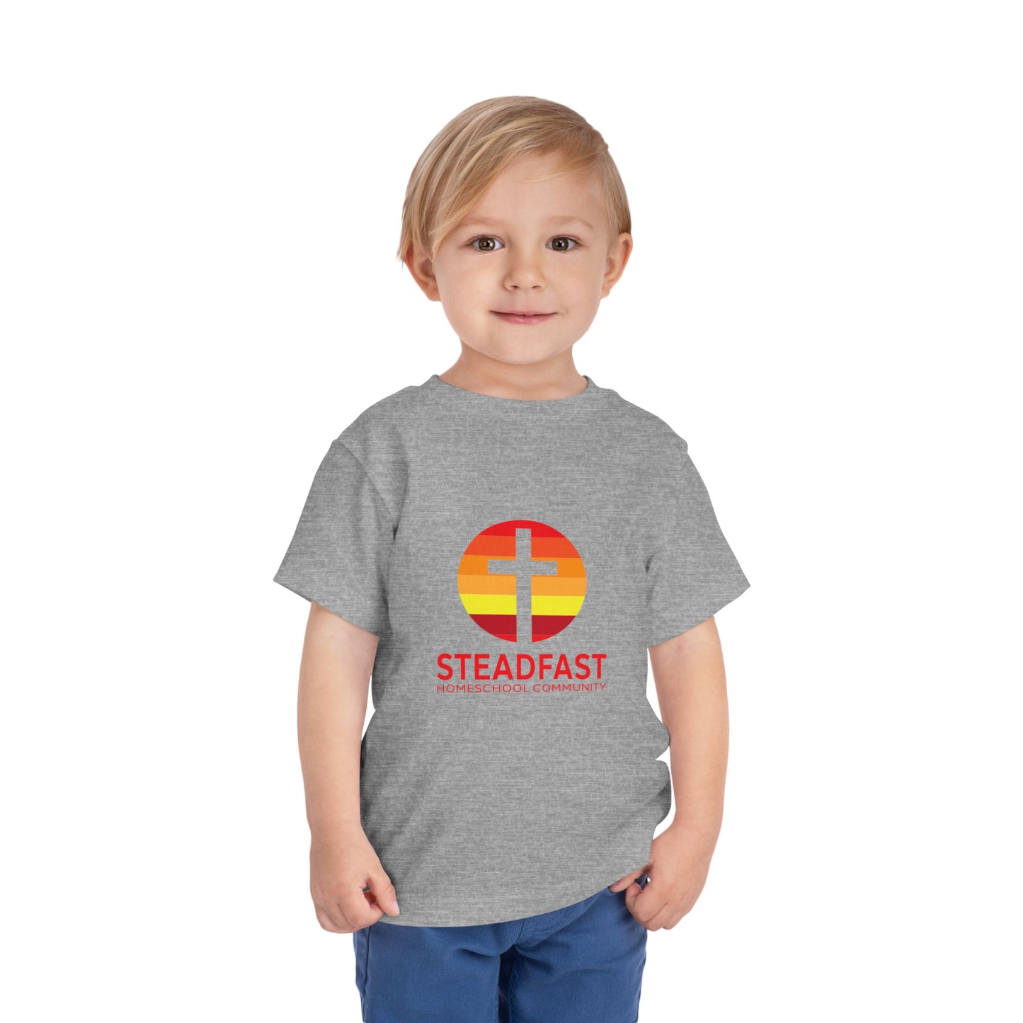 Toddler T-Shirt, Steadfast Logo - Red