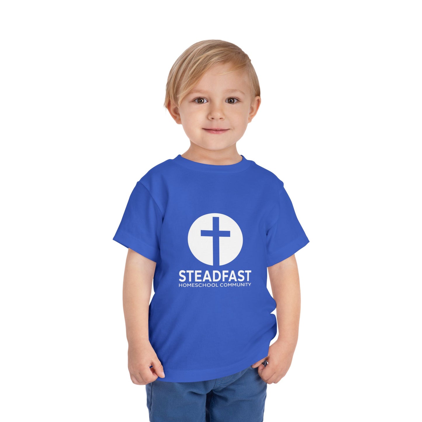 Toddler T-Shirt, Steadfast - White Logo